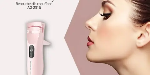 Recourbe-cils chauffant rose pour un regard de biche. Découvrez comment utiliser un recourbe cils pour des cils parfaits.