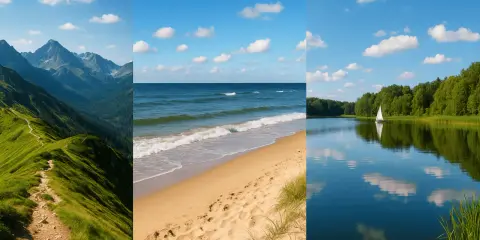Gdzie na wakacje w Polsce? Tatry, Bałtyk czy Mazury – wybierz swoją wymarzoną przygodę.