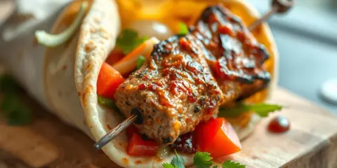 Ile kalorii ma kebab w tortilli? Wybierz mądrze i jedz zdrowiej!
