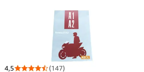Manual para el permiso A1/A2, ideal para quienes buscan la potencia máxima a2 en su formación de motociclista.