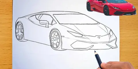 Narysuj Lamborghini: Krok po kroku do realistycznych detali