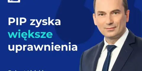 Robert Lisicki, dyrektor departamentu pracy Lewiatana, omawia nowelizację kodeksu pracy, która zwiększa uprawnienia PIP.
