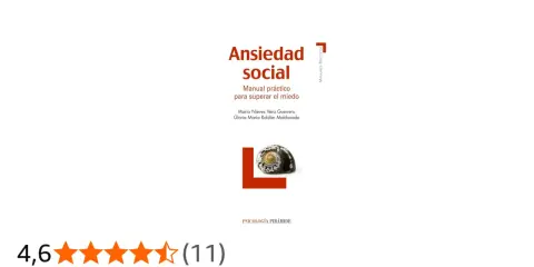 Manual "Ansiedad social: Manual práctico para superar el miedo". Explica qué es la ansiedad social y cómo afrontarla.
