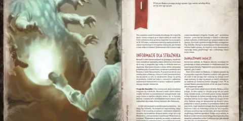 Posiadłość szaleństwa scenariusze: Bernard Corbitt, sąsiad Badaczy, skrywa mroczny sekret. Jego posiadłość kryje potwora.