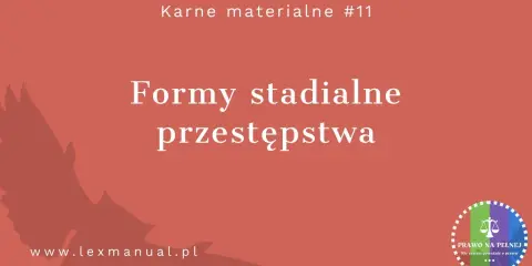 Formy stadialne wykroczenia: Różnice z przestępstwami co musisz wiedzieć?