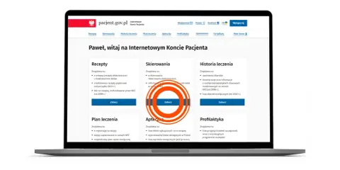 Na stronie pacjent.gov.pl w sekcji "Skierowania" znajdziesz informacje o tym, czy psychiatra może wystawić skierowanie do sanatorium.
