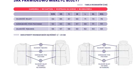 Idealne dopasowanie: Jak mierzyć bluzy krok po kroku?