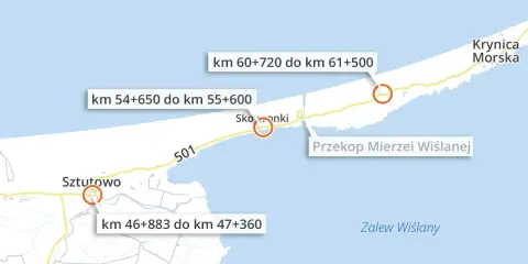 Krynica Morska Gdańsk: Ile km? Droga, czas, korki Twój przewodnik.