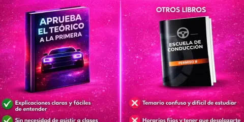 Libro para aprobar el test conducir B, con explicaciones claras y sin clases. Otros libros son confusos y caros.