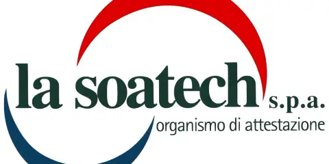 Logo La Soatech S.p.A., organismo di attestazione per soa impianti elettrici.