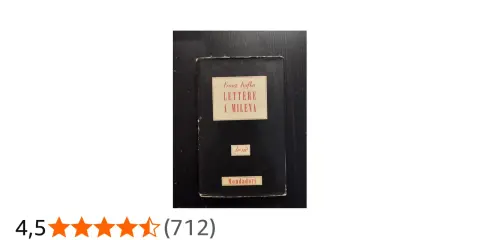 Copertina di "Lettere a Milena" di Franz Kafka, un classico tra i libri da leggere.