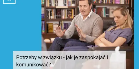 Mężczyzna tłumaczy kobiecie, jak zaspokoić potrzeby w związku.