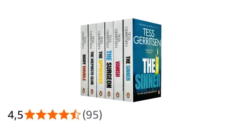 I Rizzoli & Isles di Tess Gerritsen in ordine cronologico: Body Double, The Mephisto Club, The Apprentice, The Surgeon, Vanish, The Sinner.