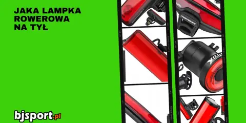 Różne modele czerwonego światła pozycyjnego z tyłu roweru, zapewniające bezpieczeństwo.