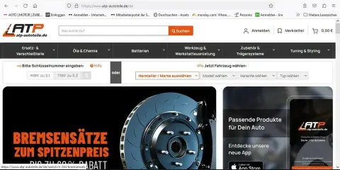 Wichtige Kontaktdaten von ATP Autoteile für schnelle Hilfe