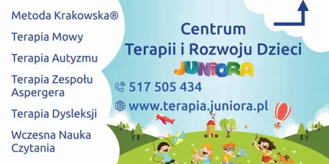 Metoda Krakowska od czego zacząć? Centrum Terapii i Rozwoju Dzieci JUNIORA oferuje terapię mowy, autyzmu, zespołu Aspergera, dysleksji i wczesną naukę czytania.