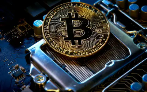 Złoty Bitcoin na płycie głównej. Czy koparki kryptowalut są legalne? To pytanie nurtuje wielu.