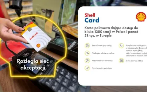 Karta paliwowa Shell Card to wygodne rozwiązanie do płatności na stacjach Shell. Daje dostęp do szerokiej sieci akceptacji i atrakcyjnych rabatów.