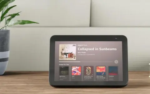 Alexa Echo Show mit Musikwiedergabe. Entdecke geheime Alexa Kommandos für deine Musik.