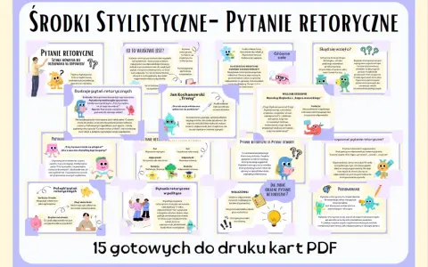 Pytanie retoryczne to figura stylistyczna, która nie wymaga odpowiedzi, ale wzmacnia przekaz i angażuje emocje.