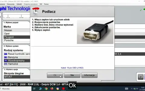 Wymuszone wypalanie DPF Delphi: Jak uratować filtr krok po kroku?