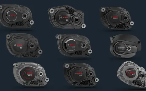Neun Bosch E-Bike Motoren im Überblick. Technische Daten und Modelle wie Performance Line CX, SX, Cargo Line, PX, Active Line, CX-R, Speed und Race.