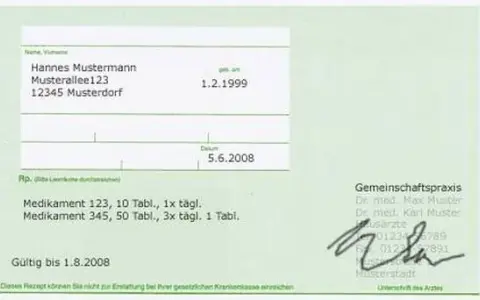 Privatrezept Muster ausgefüllt: So vermeiden Sie Fehler beim Ausfüllen