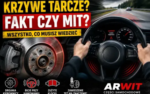 Krzywe tarcze hamulcowe objawy: drgania kierownicy, bicie przy hamowaniu. Poznaj fakty i mity!