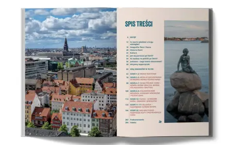 Spis treści przewodnika po Danii: co warto przywieźć z Danii, historia, kultura, krajobrazy i atrakcje.