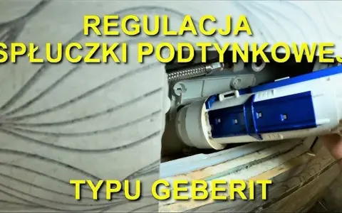 Naprawa spłuczki Geberit: Diagnoza, regulacja, wymiana krok po kroku