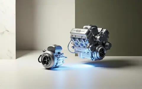 Silnik V8 i turbosprężarka. Downgrading co to? Mniejszy rozmiar, większa moc.
