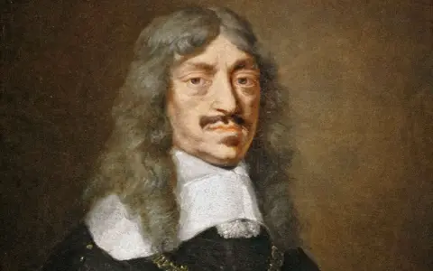 Portret króla Jana Kazimierza, którego panowanie przypadło na burzliwy okres potopu szwedzkiego.