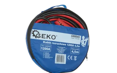 Kable rozruchowe do ciężarówki: Ile amper? 1200A i 50mm² miedzi!