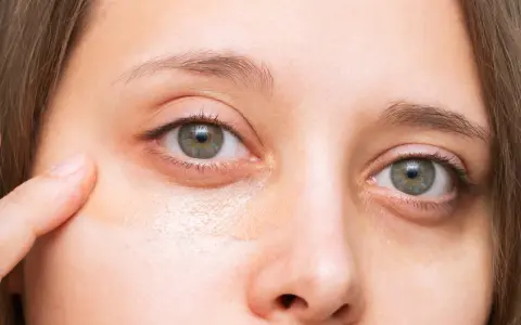 Application de correcteur pour comment cacher les cernes sous les yeux.