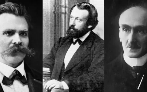 Trzech myślicieli: Nietzsche, Schopenhauer i Kierkegaard. Ich filozofia kształtowała epokę.