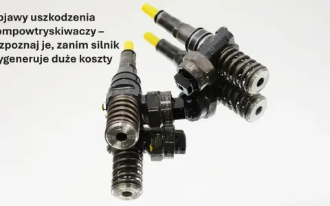 Dwa pompowtryskiwacze na lustrzanym odbiciu. Rozpoznaj objawy uszkodzenia, by uniknąć kosztownych napraw silnika.