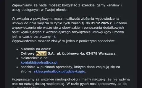 Polsat Box: Rozwiązanie umowy bez kar? Sprawdź, jak to zrobić!
