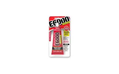E6000 Premium adhesive tube, showcasing its industrial strength and how strong is E6000 for bonding various materials.