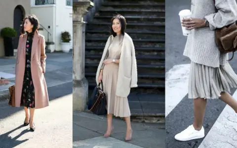 Eleganckie stylizacje ze spódnicą za kolano: szpilki, botki i sneakersy. Jakie buty do spódnicy za kolano? Oto inspiracje.