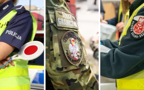 Policjantka, funkcjonariusz Straży Granicznej i pracownik Służby Celno-Skarbowej. Różne oblicza pracy w służbach mundurowych.