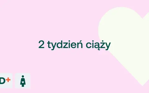 2 tydzień ciąży. Malutkie serduszko zaczyna bić, a dziecko rośnie w brzuchu.