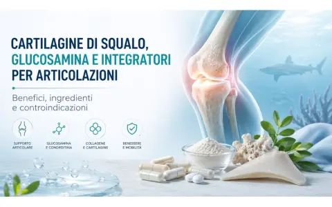 Scopri come rigenerare le cartilagini in modo naturale con cartilagine di squalo, glucosamina e collagene. Integratori per articolazioni sane.