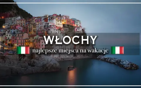 Kolorowe domy Cinque Terre, jedne z najpiękniejszych miejsc we Włoszech, nad lazurowym morzem.