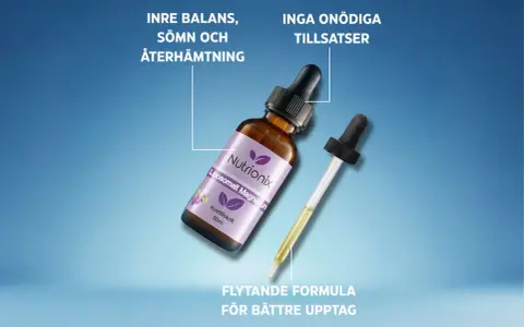 Flytande liposomalt magnesium från Nutrionix för inre balans, sömn och återhämtning. Kan vara ett stöd vid klimakteriet. Inga onödiga tillsatser.