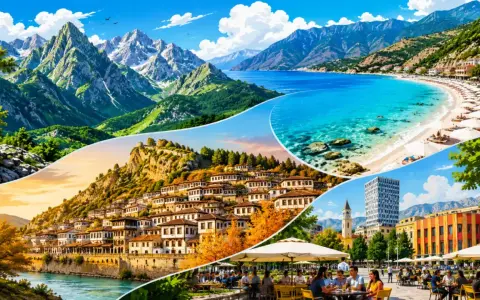Albania w czerwcu: góry, plaża, zabytkowe miasto i miejski gwar. Idealna pogoda na zwiedzanie i relaks.