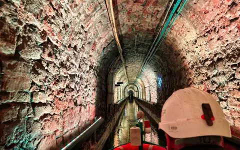 Podziemny rejs łodzią w Zabrzu to świetne atrakcje dla dzieci. Wąski, ceglany tunel oświetlony kolorowymi światłami tworzy magiczną atmosferę.