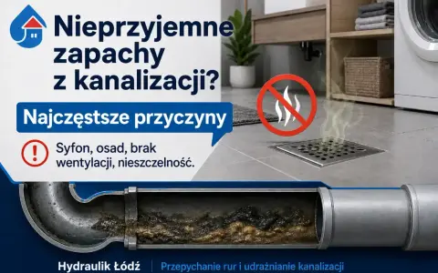 Brzydki zapach ze zlewu? Syfon, osad, brak wentylacji lub nieszczelność to częste przyczyny. Zobacz, jak wygląda zatkana rura.