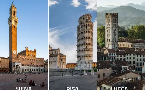Torre di Pisa, Torre Guinigi a Lucca e Piazza del Campo a Siena: idee per cosa vedere a Lucca in 2 giorni e dintorni.