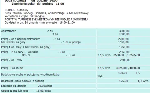 Cennik wyciągów w Bukowinie Tatrzańskiej – poznaj tajemnice cen i ofert