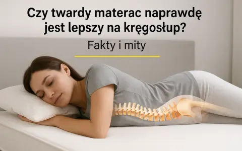 Twardy materac: mit czy zdrowie? Ekspert radzi, jak wybrać idealny.